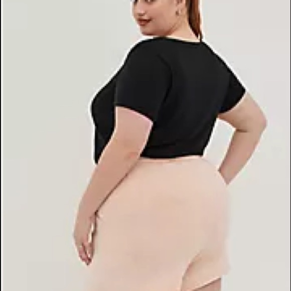 Torrid LOVESICK PULL-ON SHORT - COTTON WASH PINK Shorts Size 2X - Picture 6 of 8